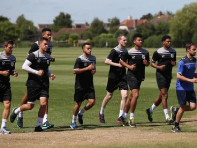 Pre-season training 2015 - Day One
