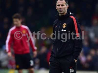 Yeovil Town v Manchester United 040115