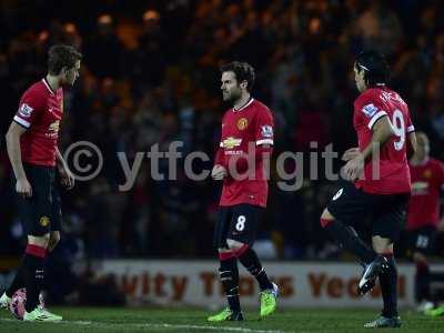 Yeovil Town v Manchester United 040115