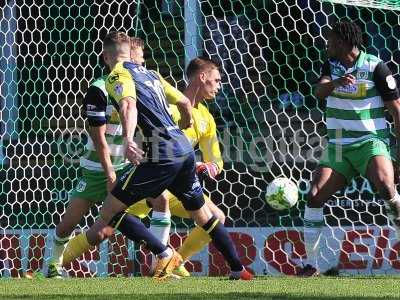 Yeovil Town v Stevenage, Yeovil, UK - 29 Apr 2017