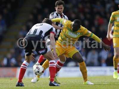 Grimsby  v Yeovil, Grimsby, UK - 22 April 2017