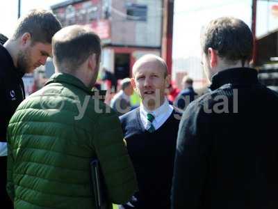 Exeter City v Yeovil Town, Exeter, UK - 25 Mar 2017