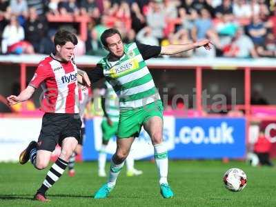 Exeter City v Yeovil Town, Exeter, UK - 25 Mar 2017