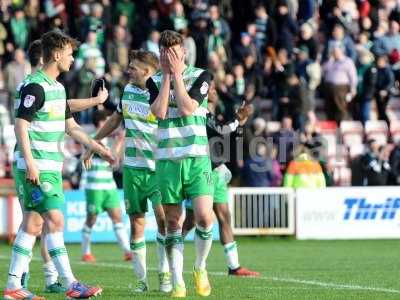 Exeter City v Yeovil Town, Exeter, UK - 25 Mar 2017