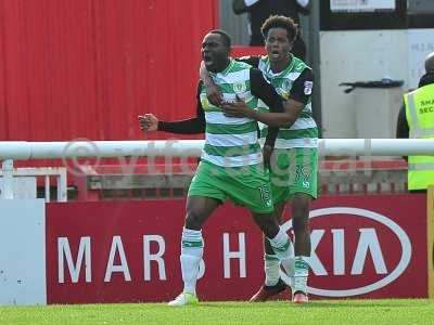 Exeter City v Yeovil Town, Exeter, UK - 25 Mar 2017