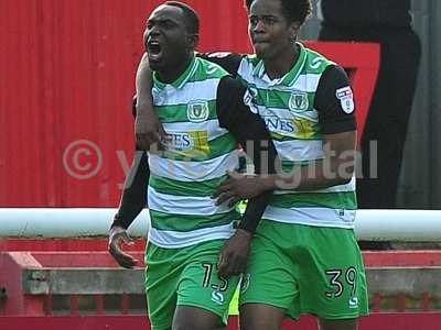 Exeter City v Yeovil Town, Exeter, UK - 25 Mar 2017