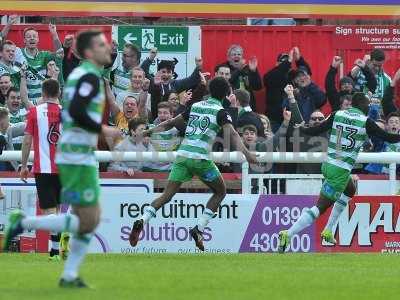 Exeter City v Yeovil Town, Exeter, UK - 25 Mar 2017
