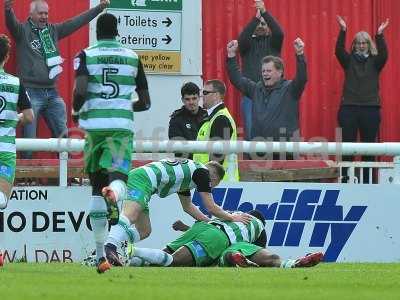 Exeter City v Yeovil Town, Exeter, UK - 25 Mar 2017