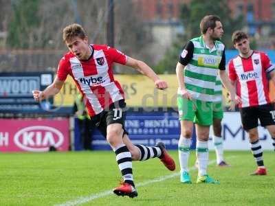Exeter City v Yeovil Town, Exeter, UK - 25 Mar 2017