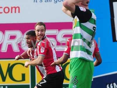 Exeter City v Yeovil Town, Exeter, UK - 25 Mar 2017