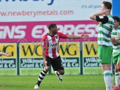 Exeter City v Yeovil Town, Exeter, UK - 25 Mar 2017