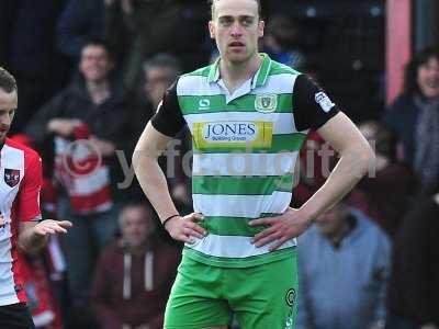 Exeter City v Yeovil Town, Exeter, UK - 25 Mar 2017