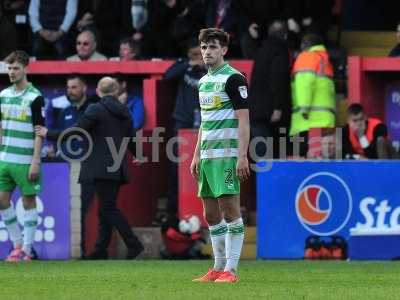 Exeter City v Yeovil Town, Exeter, UK - 25 Mar 2017