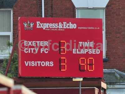 Exeter City v Yeovil Town, Exeter, UK - 25 Mar 2017