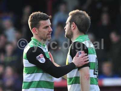 Exeter City v Yeovil Town, Exeter, UK - 25 Mar 2017