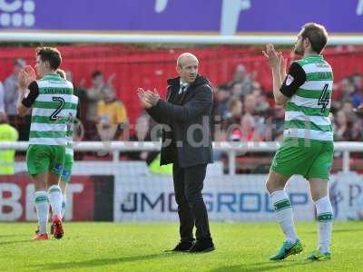 Exeter City v Yeovil Town, Exeter, UK - 25 Mar 2017