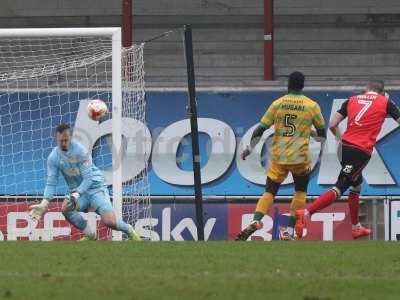 Morecambe v Yeovil Town, Morecambe, UK - 11 March 2017