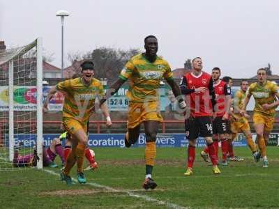 Morecambe v Yeovil Town, Morecambe, UK - 11 March 2017
