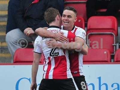 Cheltenham Town v Yeovil Town, Cheltenham, UK - 18 Feb 2017