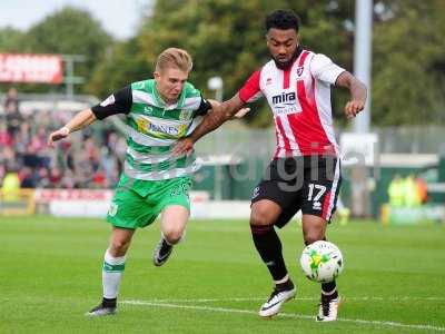 Yeovil Town v Cheltenham Town 240916