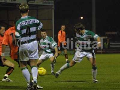 Nick Crittenden in action against Colchester United