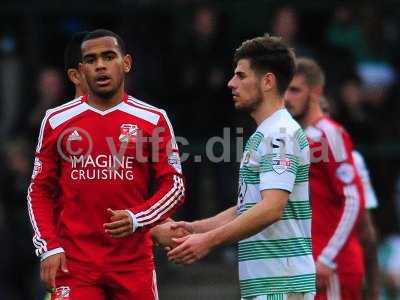 Yeovil Town v Swindon Town 181014