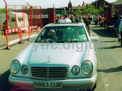chairman arrives