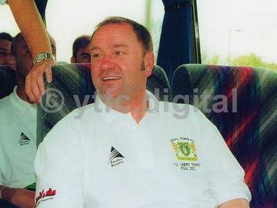 Gary on bus up to Hotel