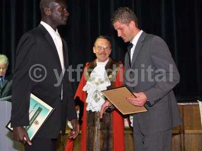 jimmy with collis and certificate