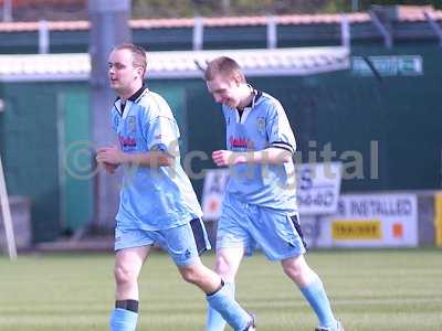 bell and spittles celebrate goal