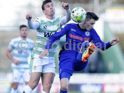 Yeovil Town v Rochdale 251014